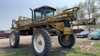 Rogator 854 Sprayer, F137, 5901hrs showing, s/n8509735 ***keys - office trailer***