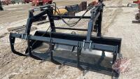 New American Industries 96BG grapple and bucket, s/n96BG202211701, F31