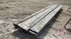 26 Used Fence Rails 15'x6"x2", F110 - 3