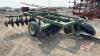 14ft JD 4000 tandem offset disk, s/n001752W, F132 - 2