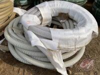 2.5in x 100ft Air Seeder Hose (White), F152