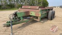 JD 780 Manure Spreader, s/n W00780X0044, F160