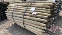 3"x7' Pressure Treated Fence Posts, F85