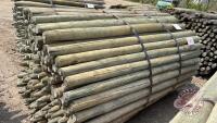 3"x7' Pressure Treated Fence Posts, F85