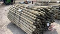 3"x7' Pressure Treated Fence Posts, F85