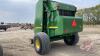 JD 469 Mega Wide Plus RND Baler, s/n0500469XPED410145, ***Monitor & Wiring - Office Shed***F156 - 4