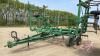 27ft JD 1610 Deep Tiller with 3 bar Degelman harrows, s/n014944, F158