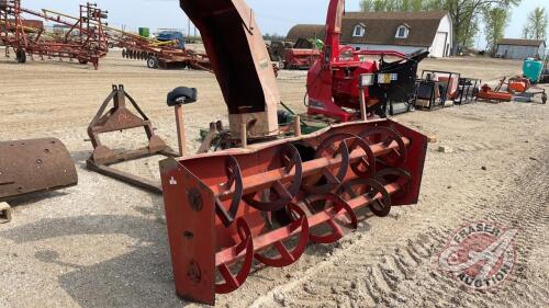 87" International 80 Snowblower, s/n 30909040009460, F98