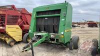 JD 556 Round Baler, s/nE00556X123072, F149 ***Monitor, wiring - Office Shed***