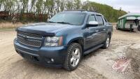 2008 Chevrolet Avalanche 1500 LTZ, F61, 289,427 showing, VIN# 3GNFK12358G300195, Owner:__________________________, Seller: Fraser Auction________________________ ***TOD, keys - office trailer***