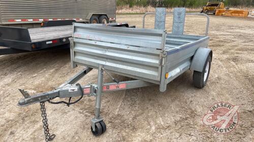 2009 7.5' x 5' Stirling Utility Trailer, VIN#2SSUB11A39G018067, F110, Owner: Keith Boyton Seller: Fraser Auction ___________________ ***TOD in office Trailer***