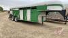 1980 Hale Gooseneck Livestock Trailer, 20ft, F135, VIN#88805642, Owner: Robert L Plett, Seller: Fraser Auction_________________________ ***TOD-office Trailer****