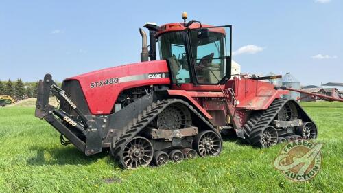 CaseIH STX480 Quad Trac with Grouser 6200 blade