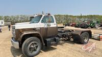 1978 GMC 6000 Sierra Grande V-eight, 50,454 showing, VIN#TCE618V608856, F167 Owner: Kevin A Cherpin Seller: Fraser Auction____________ *** TOD and Keys in office trailer***