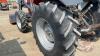 MF 390 T w/ 594 Allied Loader,92hp, 4950hrs showing, s/n C42267, ***Keys - Office trailer***, F163 - 5