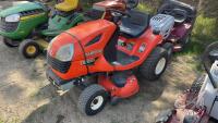 T1880 Kubota Riding Lawn Mower, 48" cut, s/n 20891, F161 ***Keys in office Trailer***