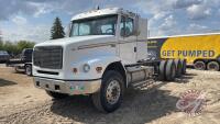 1997 Freightliner FL112, F181, 109,410kms showing, VIN#1FUYTMDB8VH708690, SAFETIED Owner: Sundance Farms Ltd. Seller: Fraser Auction _________________ *TOD, keys and Safety in office trailer***