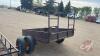 Homemade Quad Trailer, F136 NO TOD Farm Use Only, Seller: Fraser Auction________________________ - 4