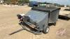 60in Sweep-all Lawn Sweeper, F176, s/n85220029, ***remote - office trailer*** - 6