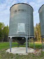 (Bin 5) Approx 2400 Bushel Westeel - Rosco Hopper Bin, s/n2837, F187