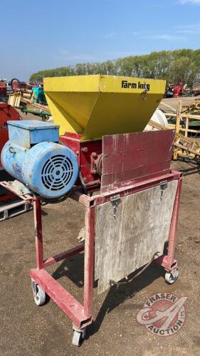 Farm King 85RM Roller Mill s/n 8400372, F160