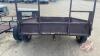 Homemade Quad Trailer, F136 NO TOD Farm Use Only, Seller: Fraser Auction________________________ - 5