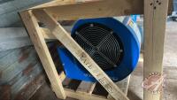 NEW Grain Guard 3hp 1ph areation fan. Still in crate